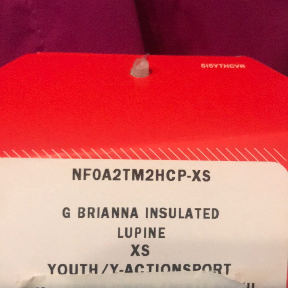 Girls XS North Face Brianna Insulated Winter Coat - Picture 3 of 3